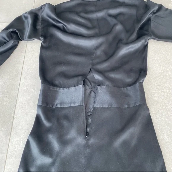 MASON 100% SILK DRESS - Picture 7 of 8